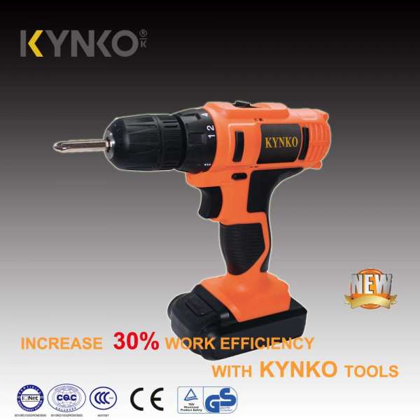 18V Kynko Electric Drill Cordless Screwdriver (KD30)